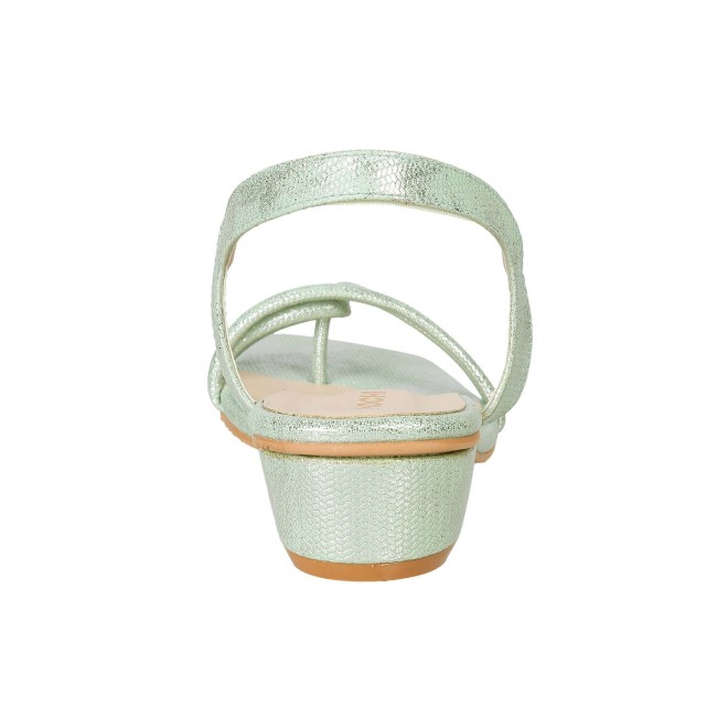 Mochi Women Green Casual Sandals (SKU: 33-830-60-37)