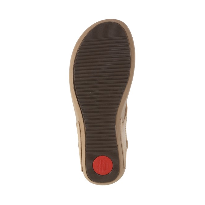 Mochi Women Beige Casual Sandals (SKU: 33-842-20-37)