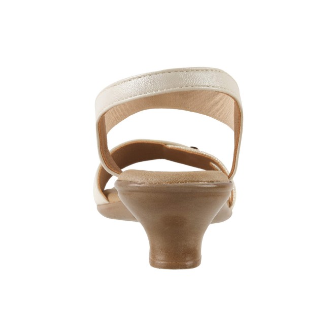 Mochi Women Beige Casual Sandals (SKU: 33-847-20-36)