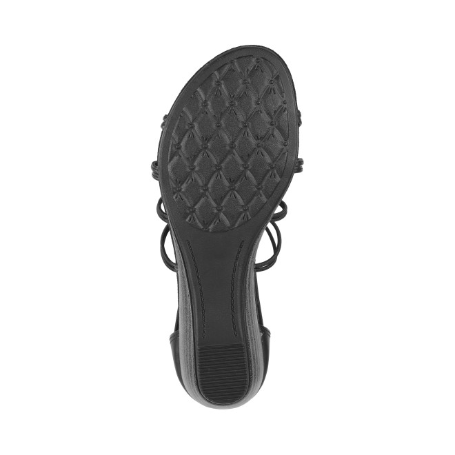 Mochi Women Black Casual Gladiators (SKU: 33-881-11-36)