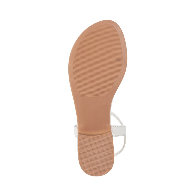 Mochi Women White Casual Sandals (SKU: 33-900251-16-36)