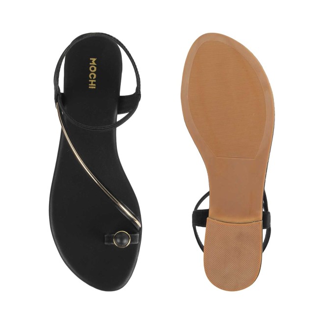 Mochi Women Black Casual Sandals (SKU: 33-900251-11-36)