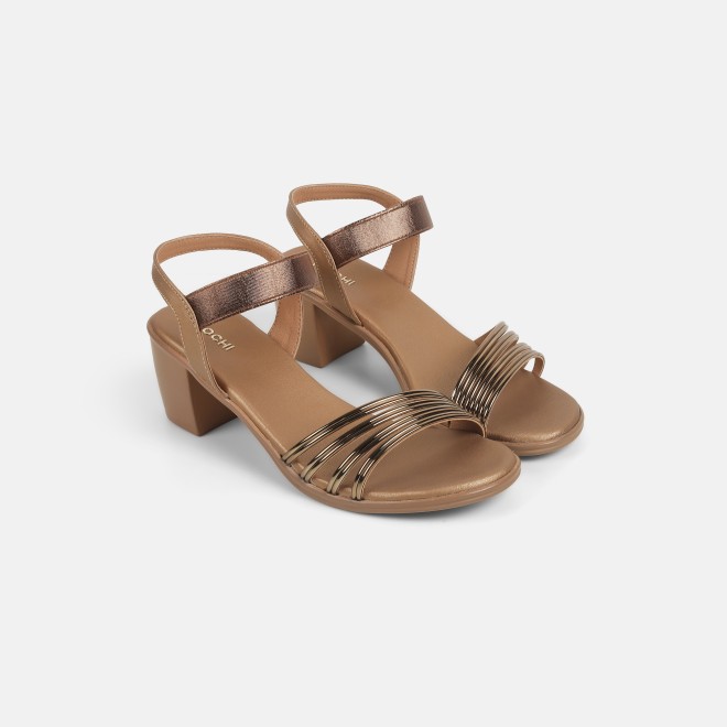 Mochi Women Antic-gold Casual Sandals (SKU: 33-901157-28-36)