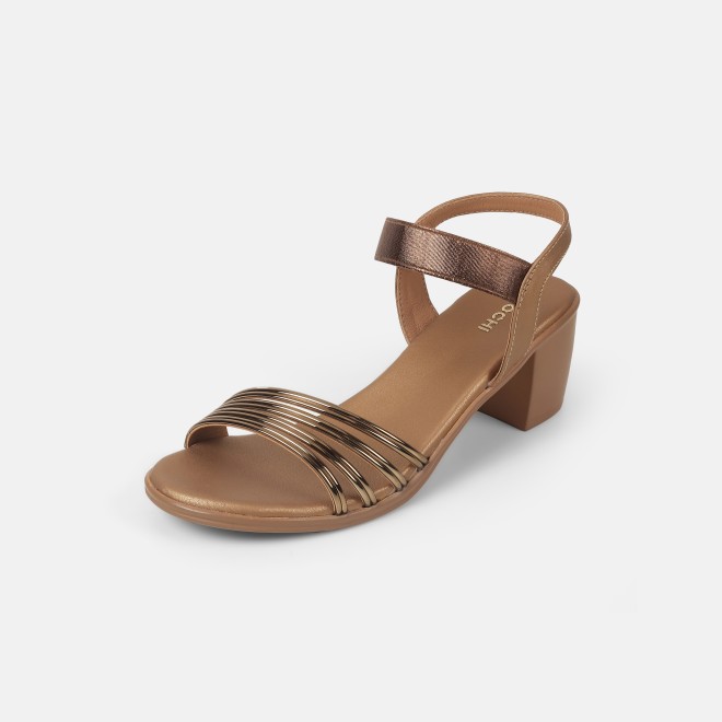 Mochi Women Antic-gold Casual Sandals (SKU: 33-901157-28-36)