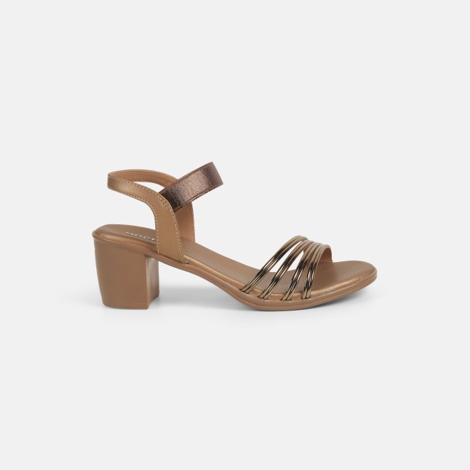 Mochi Women Antic-gold Casual Sandals (SKU: 33-901157-28-36)