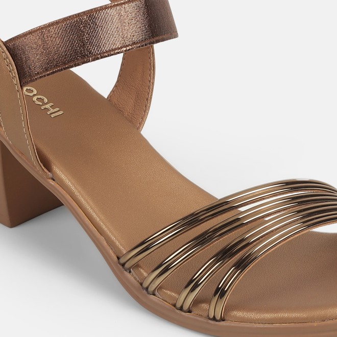 Mochi Women Antic-gold Casual Sandals (SKU: 33-901157-28-36)
