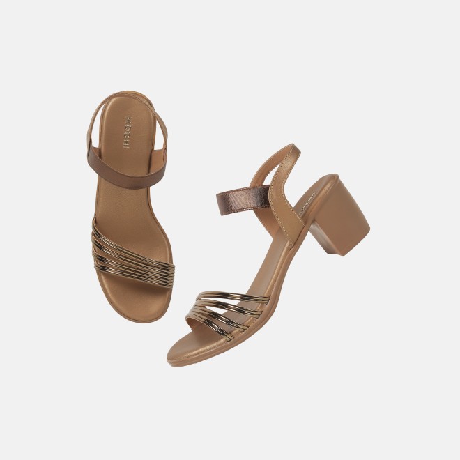 Mochi Women Antic-gold Casual Sandals (SKU: 33-901157-28-36)