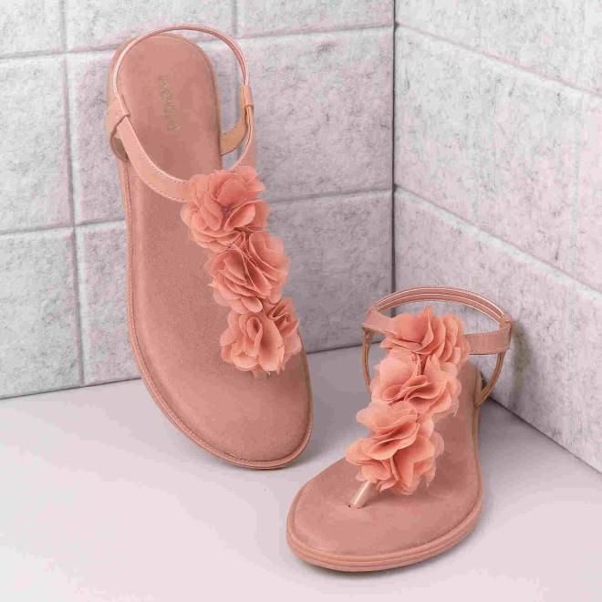 Mochi Women Pink Casual Sandals (SKU: 33-916-24-36)