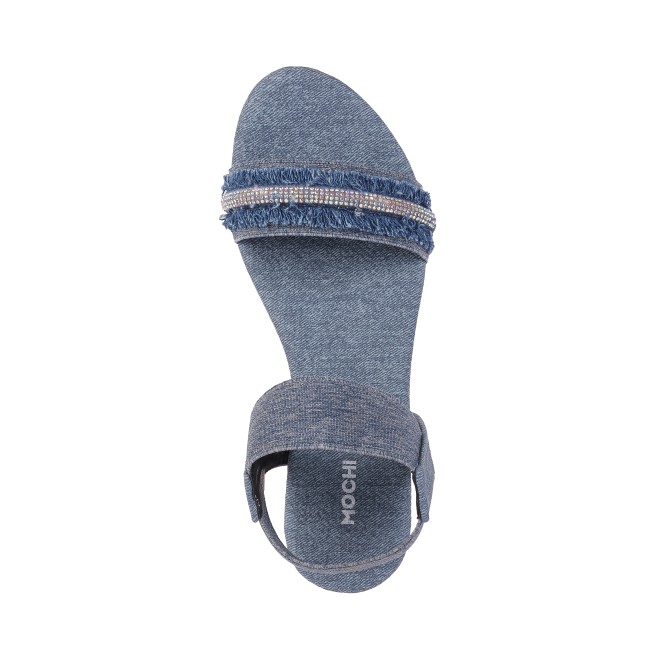 Mochi Women Blue Casual Sandals (SKU: 33-928-45-41)