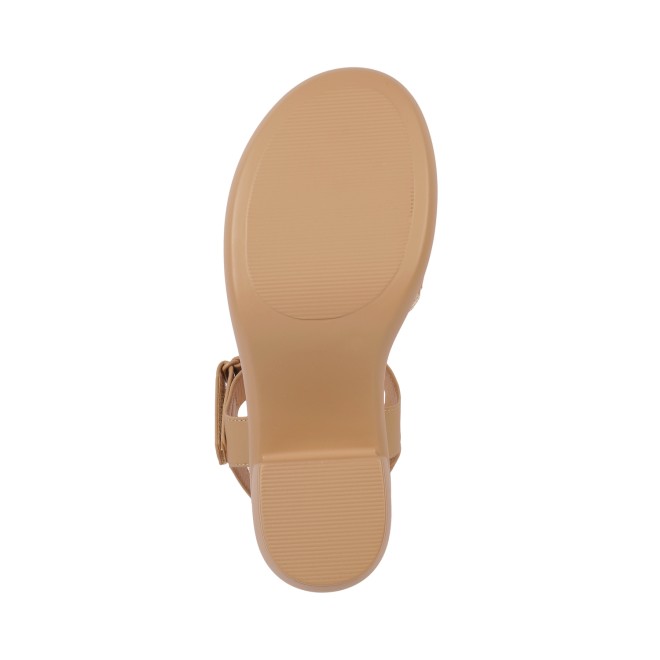 Mochi Women Khaki Casual Sandals (SKU: 33-932-62-40)