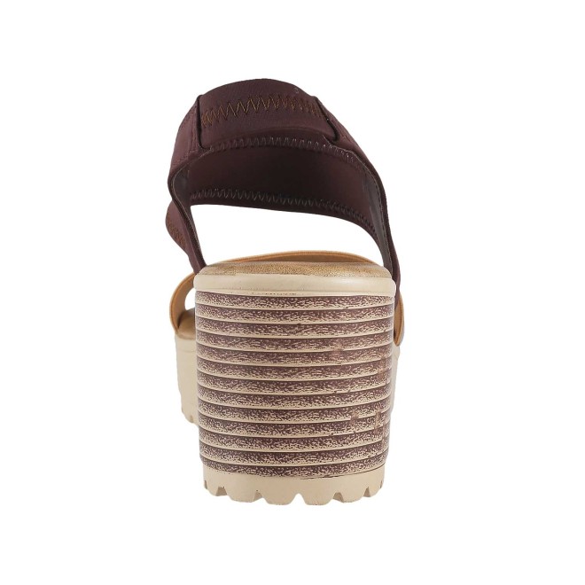 Mochi Women Brown Casual Sandals (SKU: 33-9815-12-36)