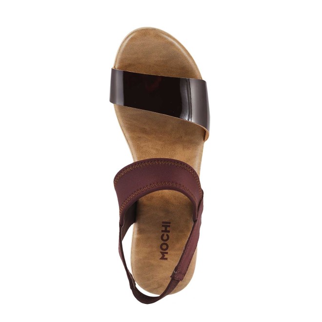 Mochi Women Brown Casual Sandals (SKU: 33-9815-12-36)
