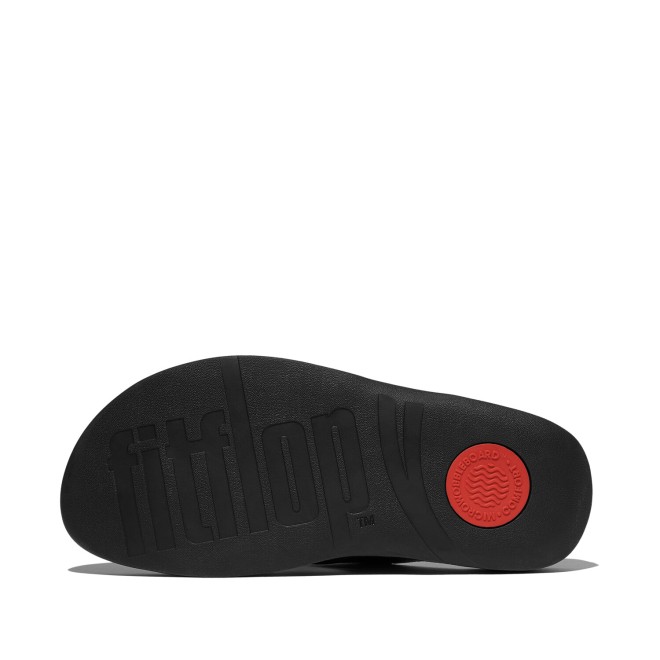 Fitflop Trakk Ii Mens Buckle Tumble-Leather T-Post Sandals (SKU: 338-11398-11-7)