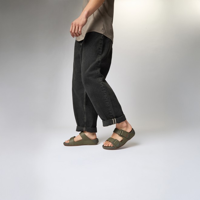 Fitflop Men Olive Casual Slippers (SKU: 338-216L-49-12)