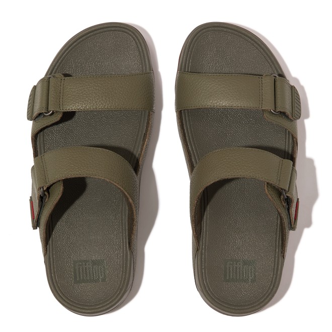 Fitflop Men Olive Casual Slippers (SKU: 338-216L-49-12)