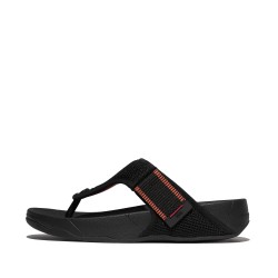 Fitflop Trakk Mens Adj. W-Resistant Mesh Toe-Post Sandals