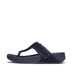 Fitflop Trakk Mens Adj. W-Resistant Mesh Toe-Post Sandals