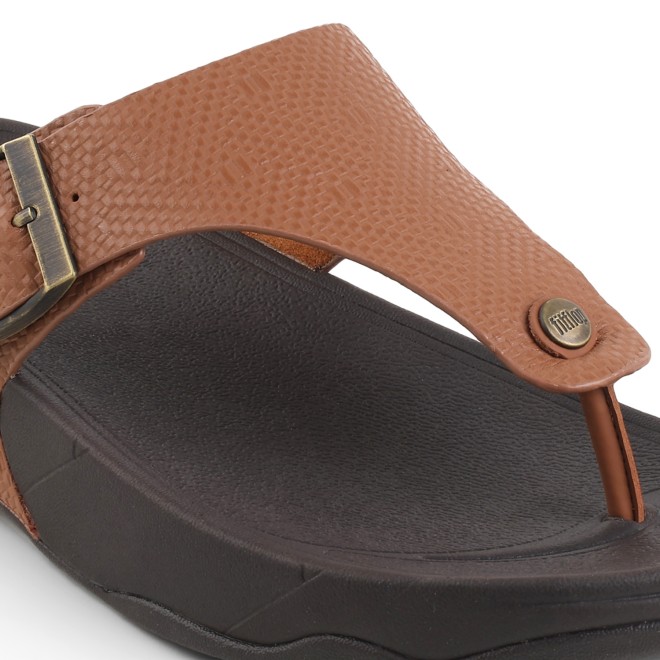 Fitflop Men Tan Casual Slippers (SKU: 338-430-23-7)