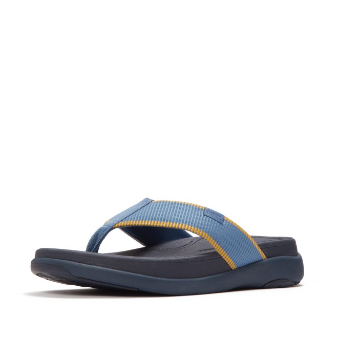 Fitflop F-Mode Go Mens Water-Resistant Webbing T-P Sandals (SKU: 338-436-45-8)