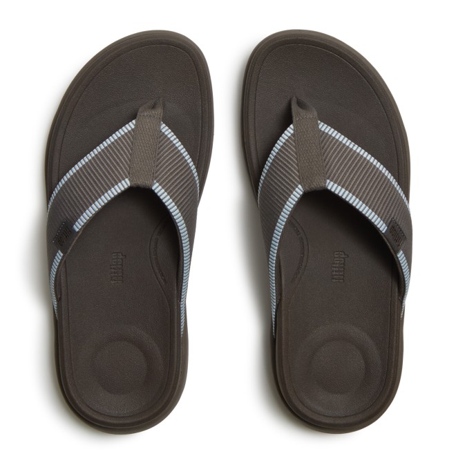 Fitflop F-Mode Go Mens Water-Resistant Webbing T-P Sandals (SKU: 338-436-32-8)