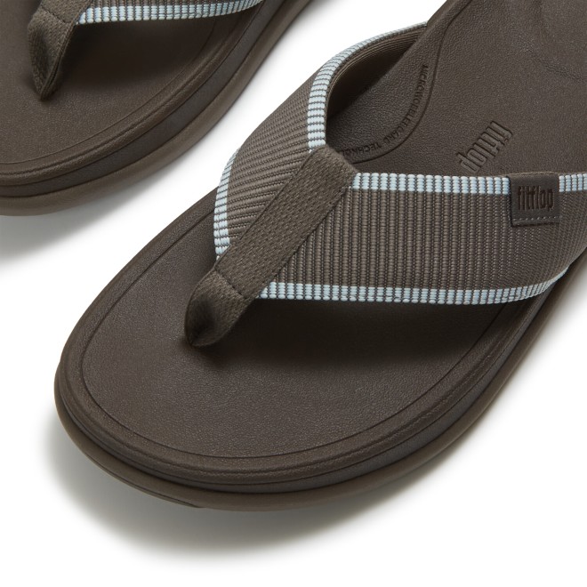 Fitflop F-Mode Go Mens Water-Resistant Webbing T-P Sandals (SKU: 338-436-32-8)