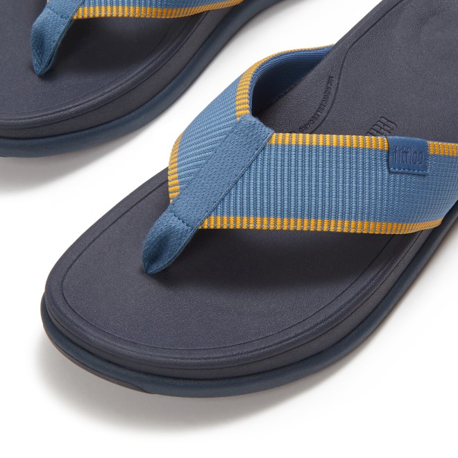 Fitflop F-Mode Go Mens Water-Resistant Webbing T-P Sandals (SKU: 338-436-45-8)