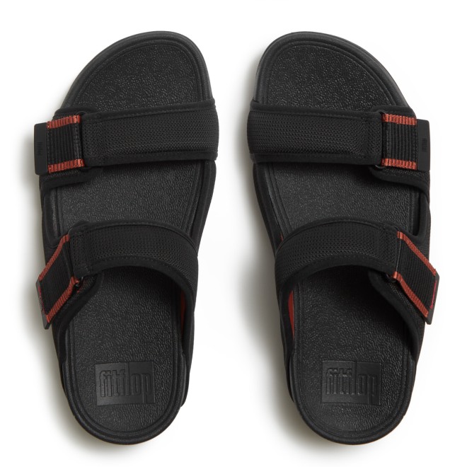 Fitflop Gogh Moc Mens Adj. Water-Resistant Mesh Slides (SKU: 338-437-11-10)