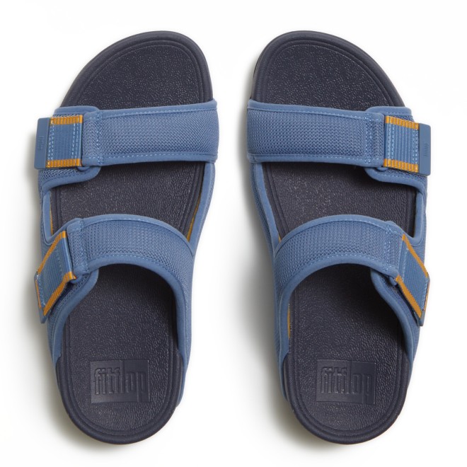 Fitflop Gogh Moc Mens Adj. Water-Resistant Mesh Slides (SKU: 338-437-45-7)