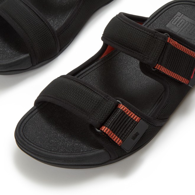 Fitflop Gogh Moc Mens Adj. Water-Resistant Mesh Slides (SKU: 338-437-11-10)