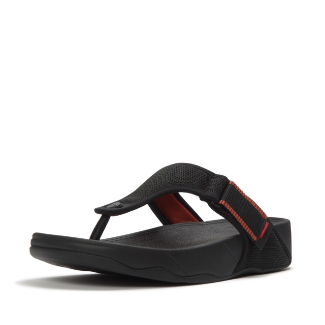 Fitflop Trakk Mens Adj. W-Resistant Mesh Toe-Post Sandals (SKU: 338-440-11-8)