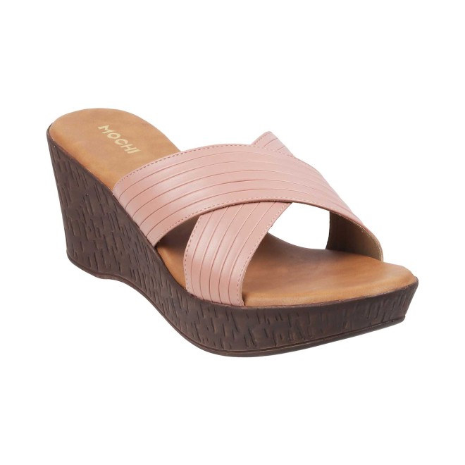 Mochi Women Pink Casual Sandals (SKU: 34-123-24-37)