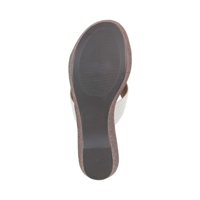 Mochi Women White Casual Sandals (SKU: 34-123-16-37)