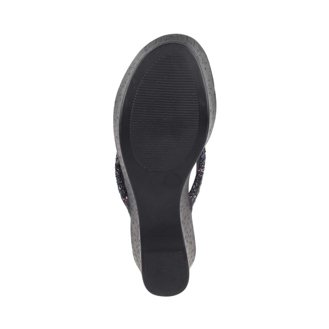 Mochi Women Black Casual Slip Ons (SKU: 34-124-11-36)