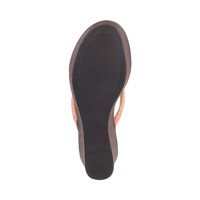 Mochi Women Rose-Gold Casual Slip Ons (SKU: 34-124-52-36)