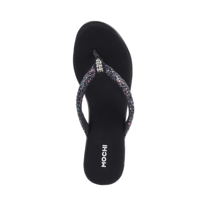 Mochi Women Black Casual Slip Ons (SKU: 34-124-11-36)