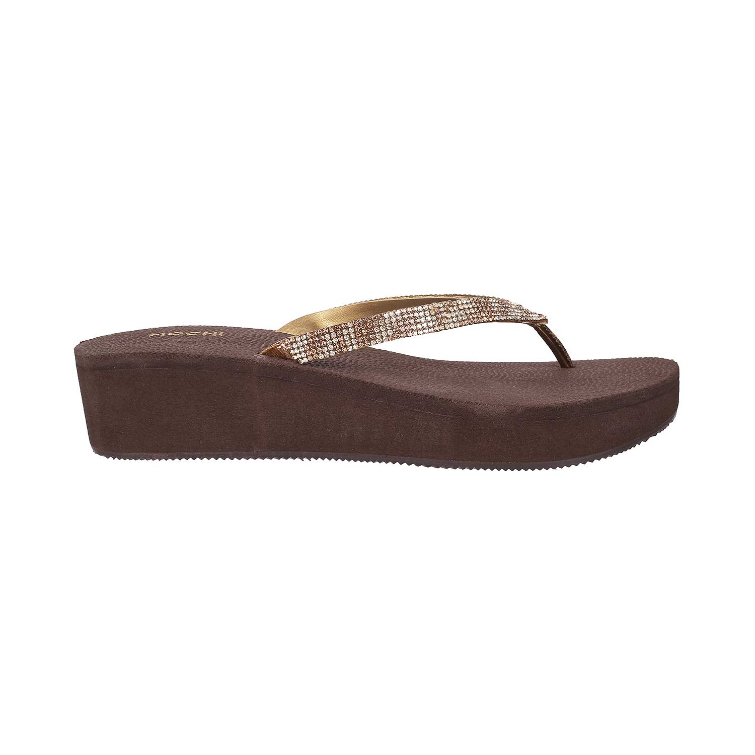 Mochi Women Antique-Gold Casual Sandals (SKU: 34-149-28-37)