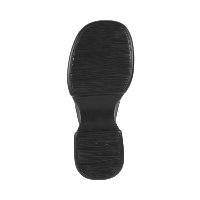 Mochi Women Black Casual Slip Ons (SKU: 34-162-11-37)