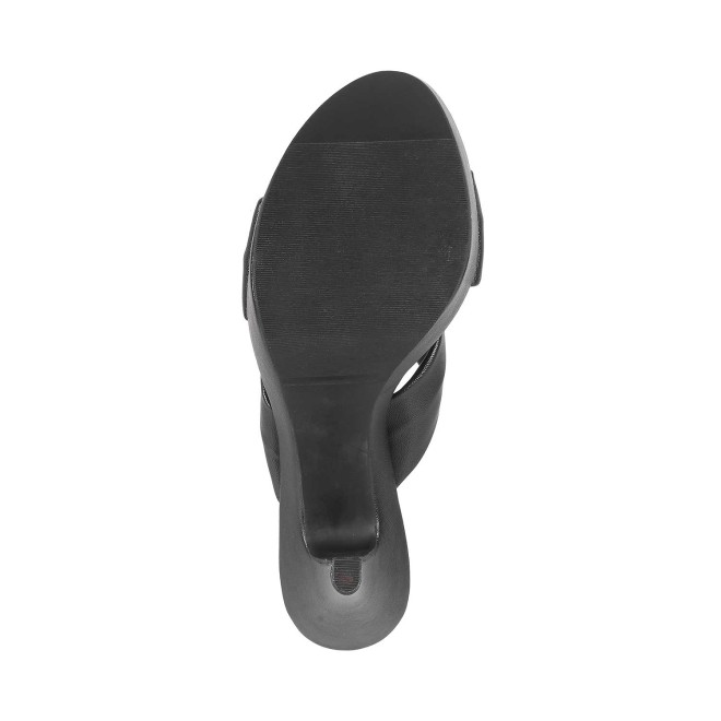 Mochi Women Black Party Slip Ons (SKU: 34-194-11-36)