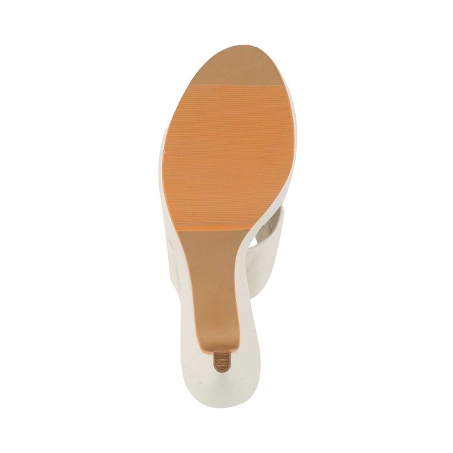 Mochi Women Beige Party Slip Ons (SKU: 34-194-20-36)