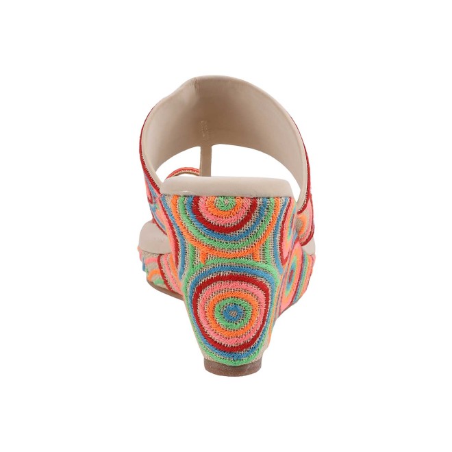 Mochi Women Beige Ethnic Sandals (SKU: 34-197-20-36)