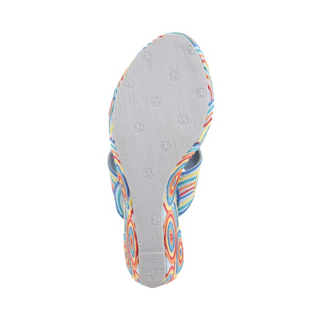 Mochi Women Blue Ethnic Sandals (SKU: 34-197-45-36)