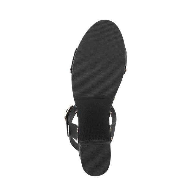 Mochi Women Black Casual Sandals (SKU: 34-224-11-36)