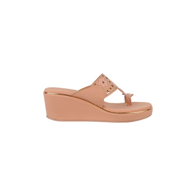 Mochi Women Peach Casual Slippers (SKU: 34-238-80-38)