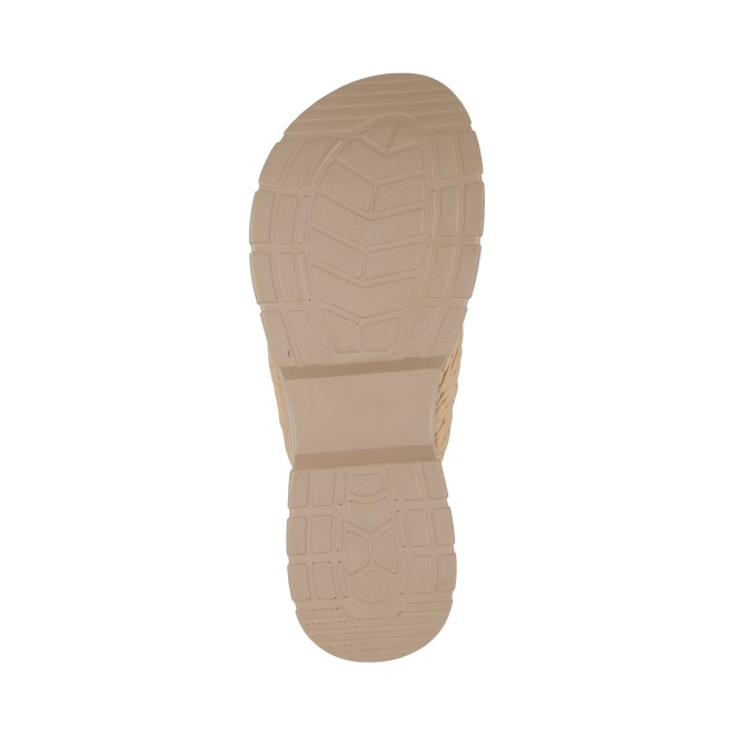 Mochi Women Beige Casual Slip Ons (SKU: 34-240-20-39)