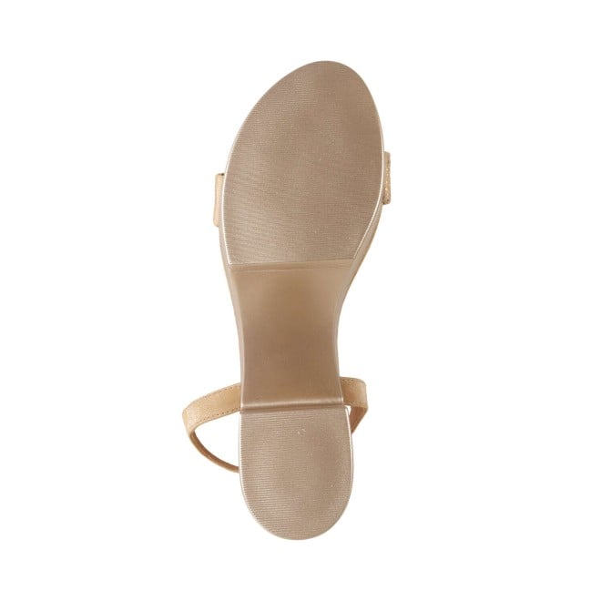 Mochi Women Gold Casual Sandals (SKU: 34-272-15-36)