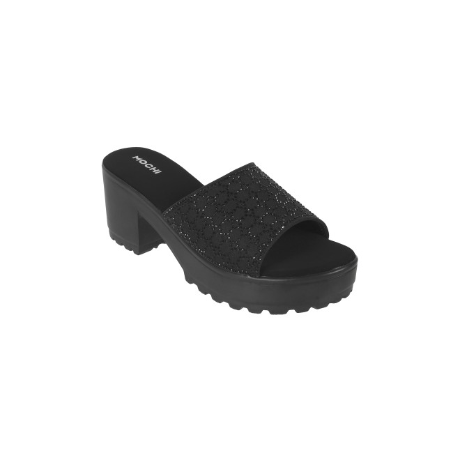 Mochi Women Black Casual Slip Ons (SKU: 34-279-11-36)