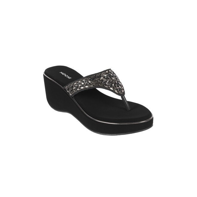 Mochi Women Black Casual Pumps (SKU: 34-280-11-39)
