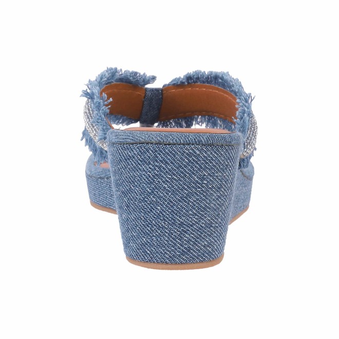 Mochi Women Blue Casual Slippers (SKU: 34-305-45-38)