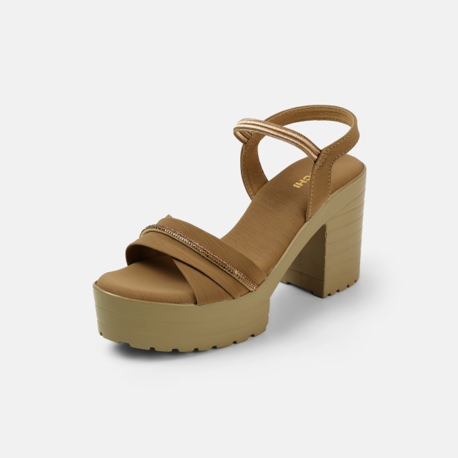 Mochi Women Beige-red Casual Sandals (SKU: 34-311-89-36)