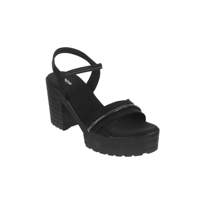Mochi Women Black Casual Sandals (SKU: 34-311-11-36)